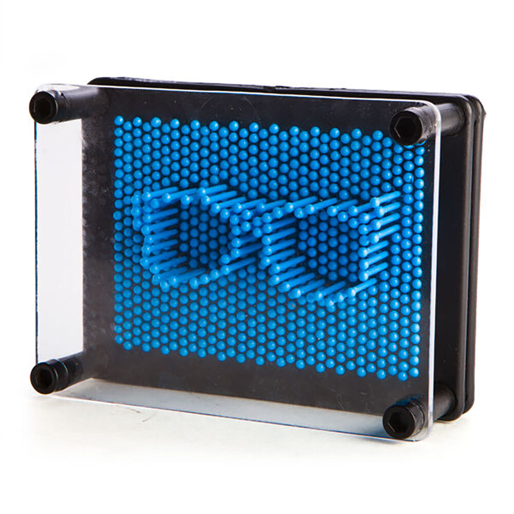 Mdi Neon Pin Art Board Square Reusable Canvas Sensory Desk Toy 13x10cm — image 3