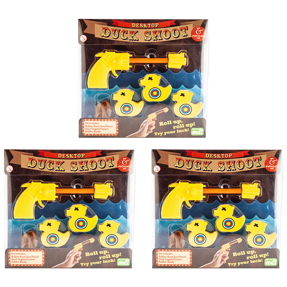 Mdi Desktop Game Duck Shooting Set Kids/Family Fun Party Play Night 8y+ (3 Pack)