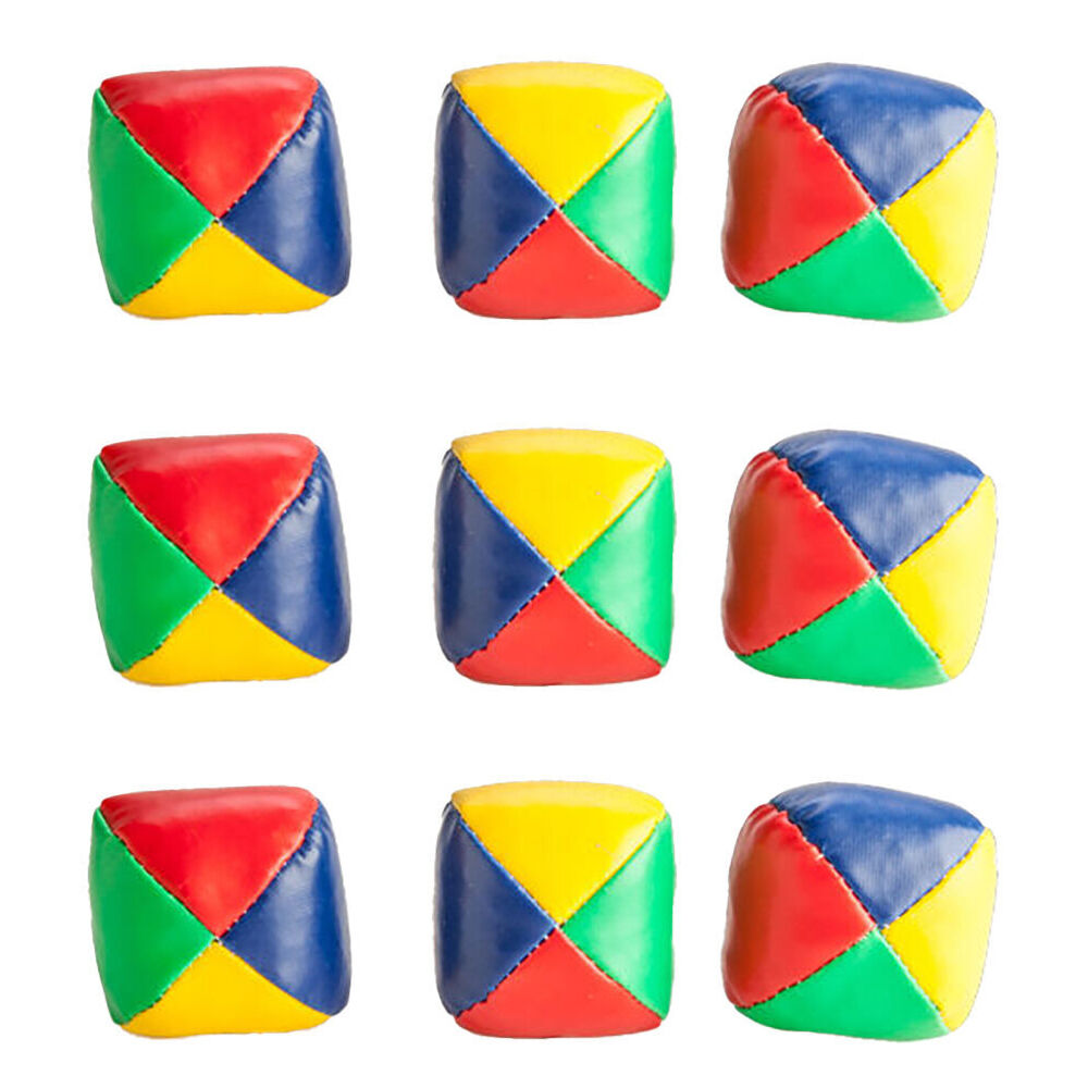 Mdi 3pc MDI Juggling Balls Set Beginner Toy Circus Game Skill Development 6cm (3 Pack)