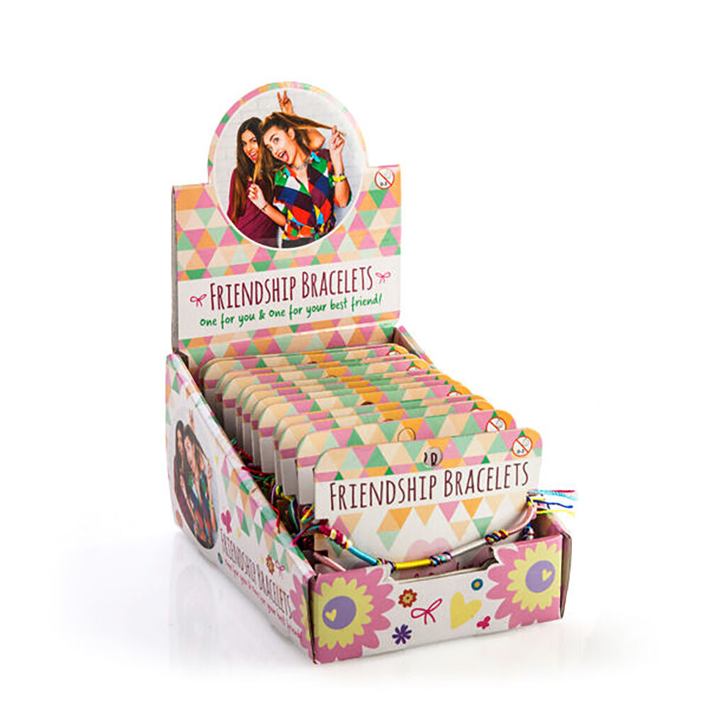 Mdi Friendship Colourful Adjustable Handwoven Bracelets 11x11cm Assorted — image 5