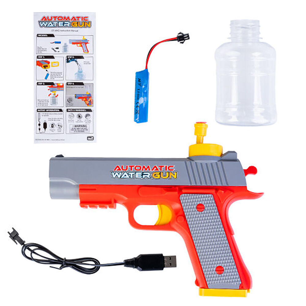 Mdi Automatic Water Gun Blaster Rechargeable Kid's Toy 8y+ — image 2