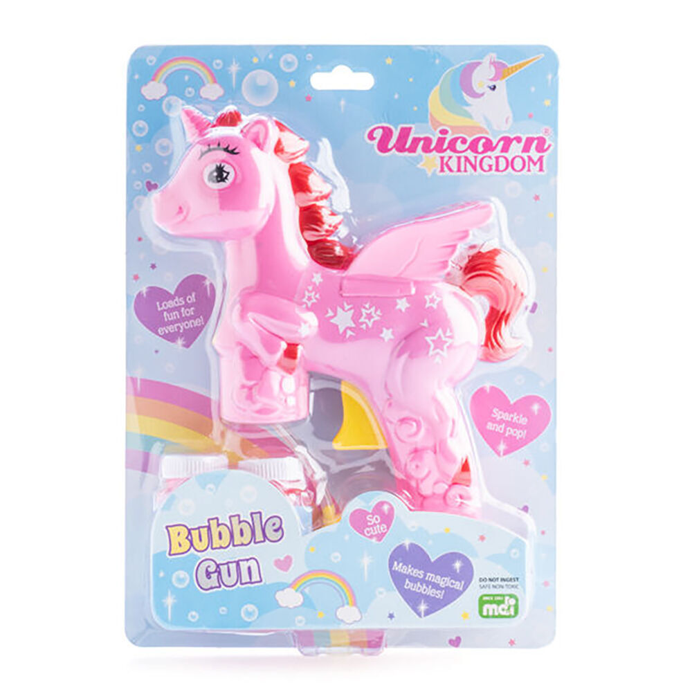 Unicorn Kingdom Bubble Maker Gun Kids/Children Outdoor Play Toy Pink Unicorn (2 Pack) — image 6