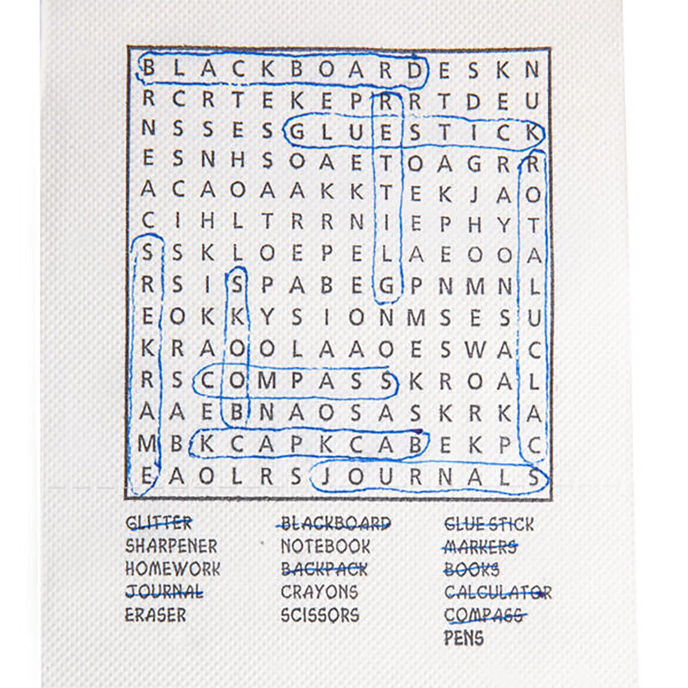 Mdi Toilet & Bathroom Paper Tissue Roll Word Search Puzzle Design 3ply (6 Pack) — image 6