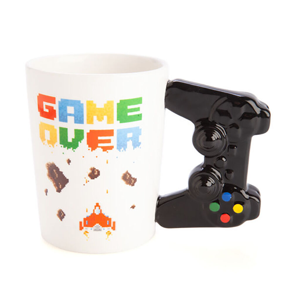 Mdi Gamer Ceramic Coffee/Tea Novelty Mug Controller 3D Handle Mug 13x13cm