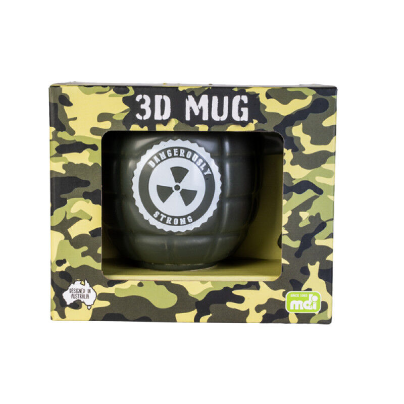 Mdi Grenade Home Kitchen Drinkware Coffee/Tea/Water/Juice Mug with Handle — image 3