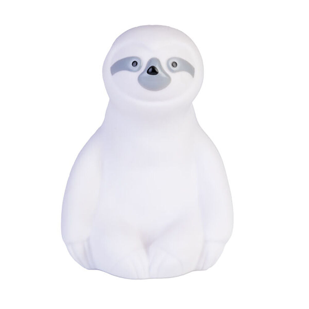 Art + Tech Light Up Speaker Sloth Fun LED Animal Music Decor 14.3x20.4cm