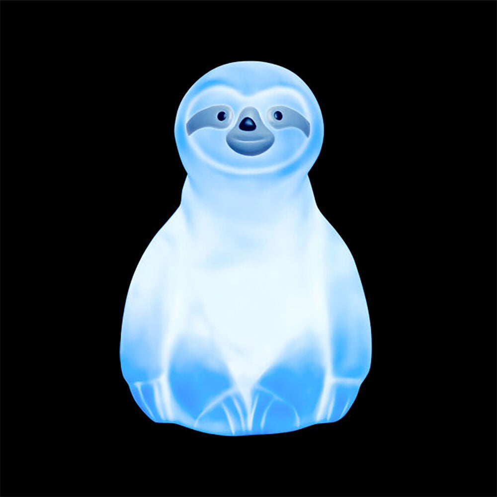 Art + Tech Light Up Speaker Sloth Fun LED Animal Music Decor 14.3x20.4cm — image 4