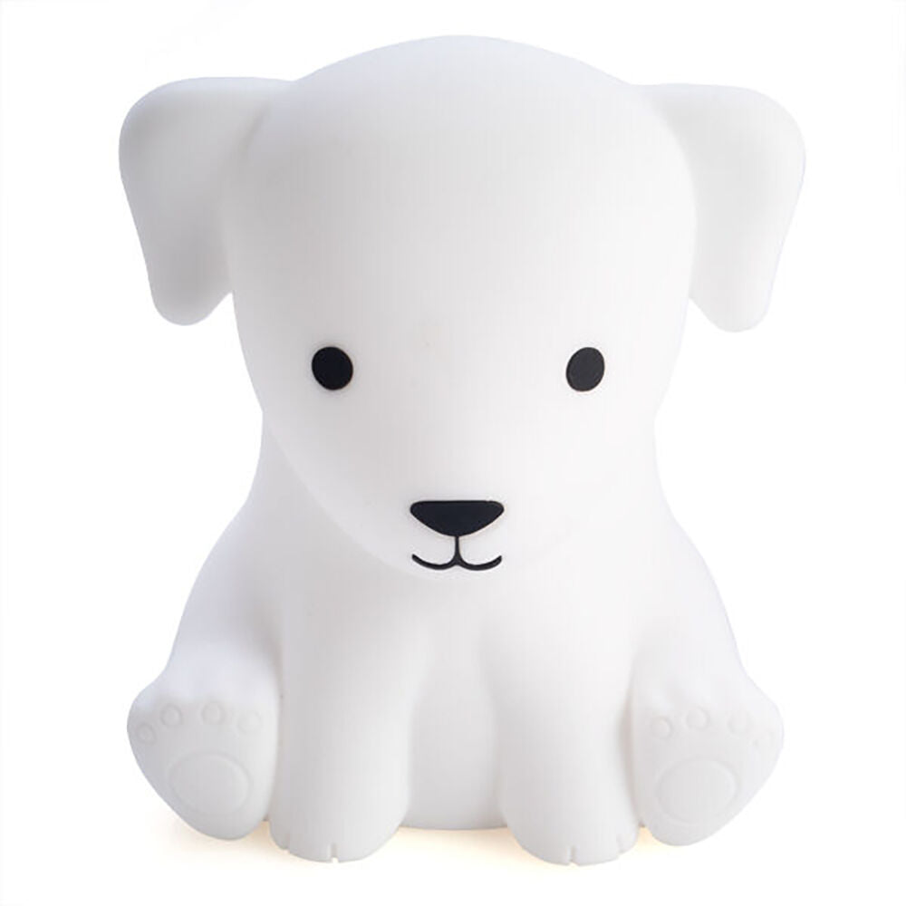 Lil Dreamers Silicone Touch Led Lamp Light Kids Bedroom Decor White Dog