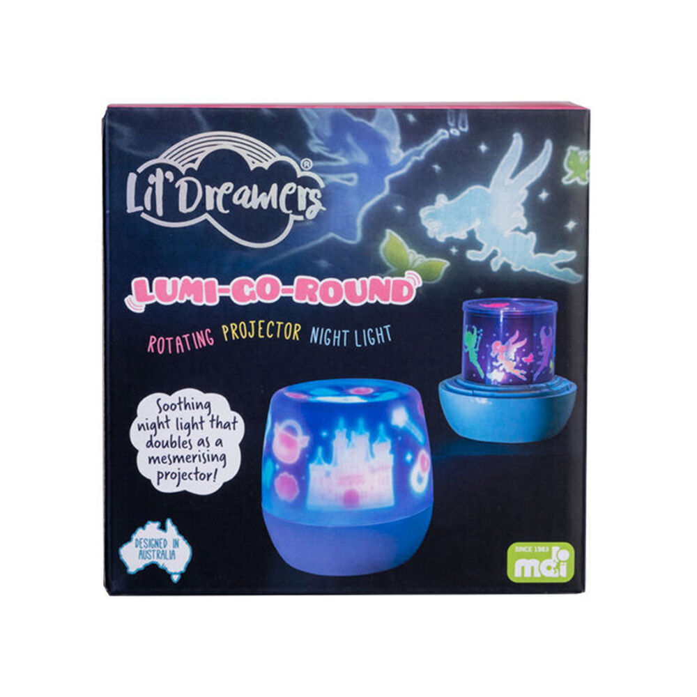 Lil Dreamers 12.9x12.9x12.9cm Glowing Rotating LED Projector Fairytale