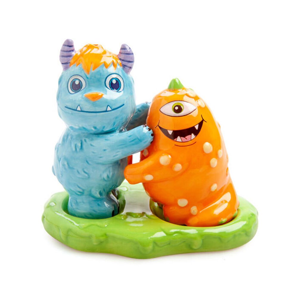 Flavour Mates Salt & Pepper Shaker Set 11.6x7.5x10cm Monsterlings Roary Borg (2 Pieces)