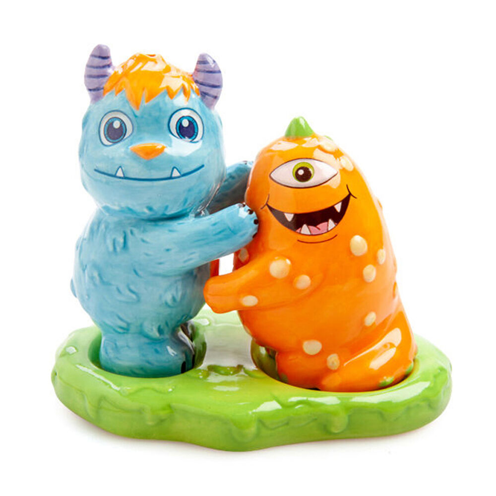 Flavour Mates 2pc Flavour Mates Salt & Pepper Set 11.6x7.5x10cm Monsterlings Roary Borg (2 Pack) — image 2
