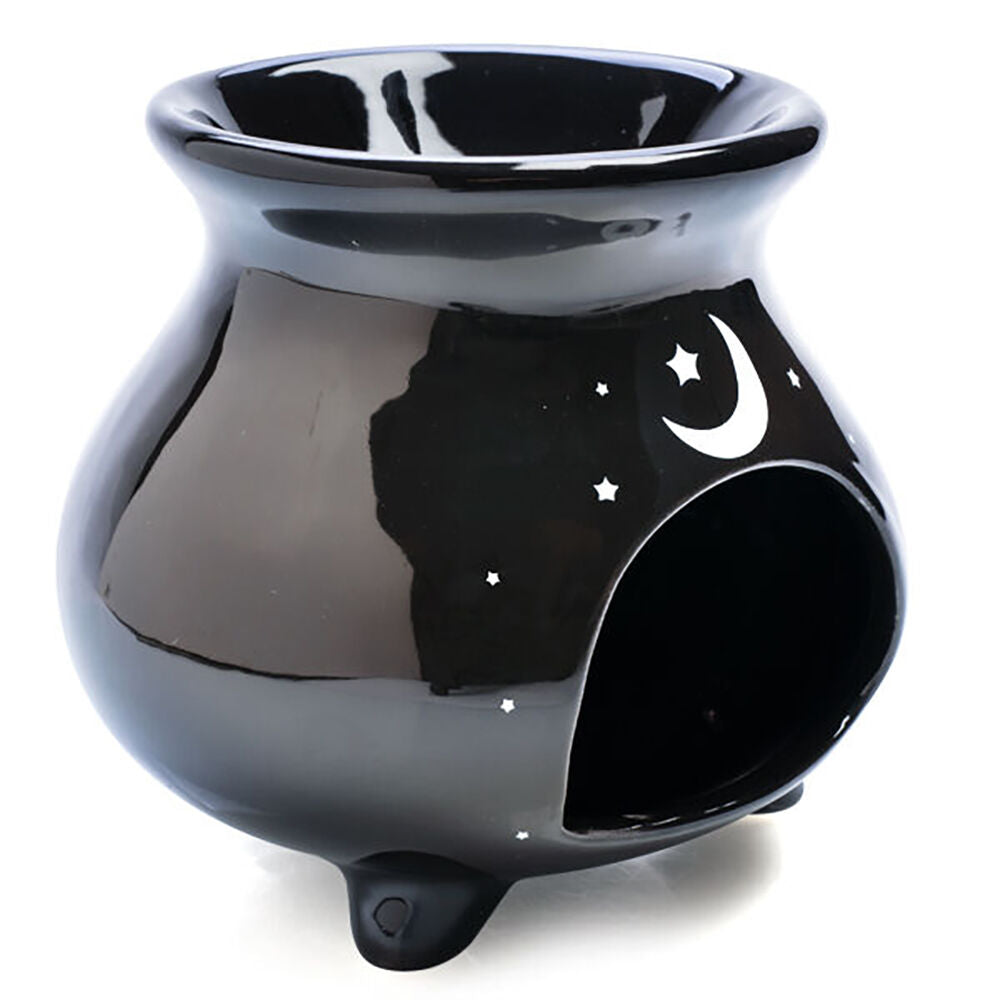Mdi Cauldron Oil Burner Tabletop Home Fragrance For Wax Melts/Tealight Black — image 5