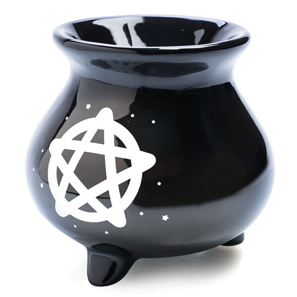 Mdi Cauldron Oil Burner Tabletop Home Fragrance For Wax Melts/Tealight Black — image 4