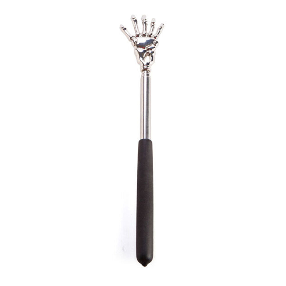 Mdi Expandable Skull Hand Non-Slip Back Scratcher 59.5x4x1cm Silver (3 Pack) — image 2