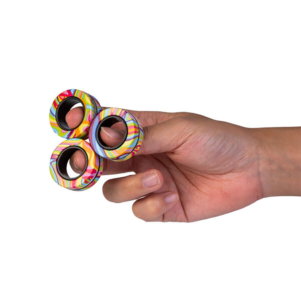 Mdi Magnetic Fidget Rings Stress Relief Sensory Toy Desk Kids/Children 3.2cm — image 4