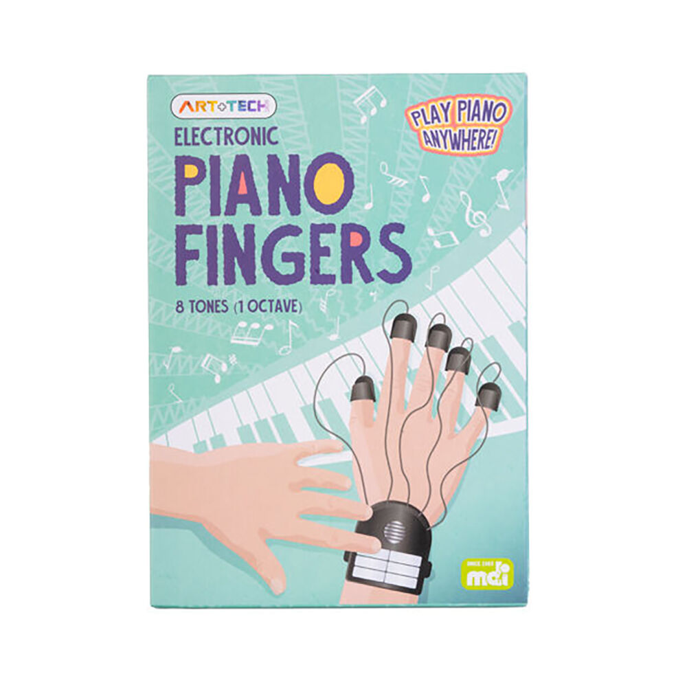 Mdi Easy to Use Piano Fingers Portable Electronic 8-Tones/1-Octave Music