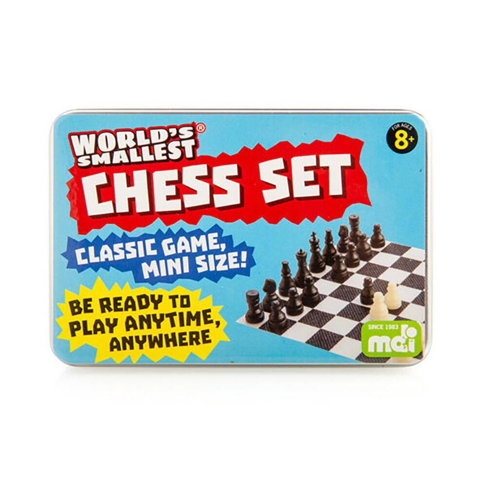 Worlds Smallest Chess Set Board Game Miniature Toy Kids/Children 8y+ (3 Pack) — image 2