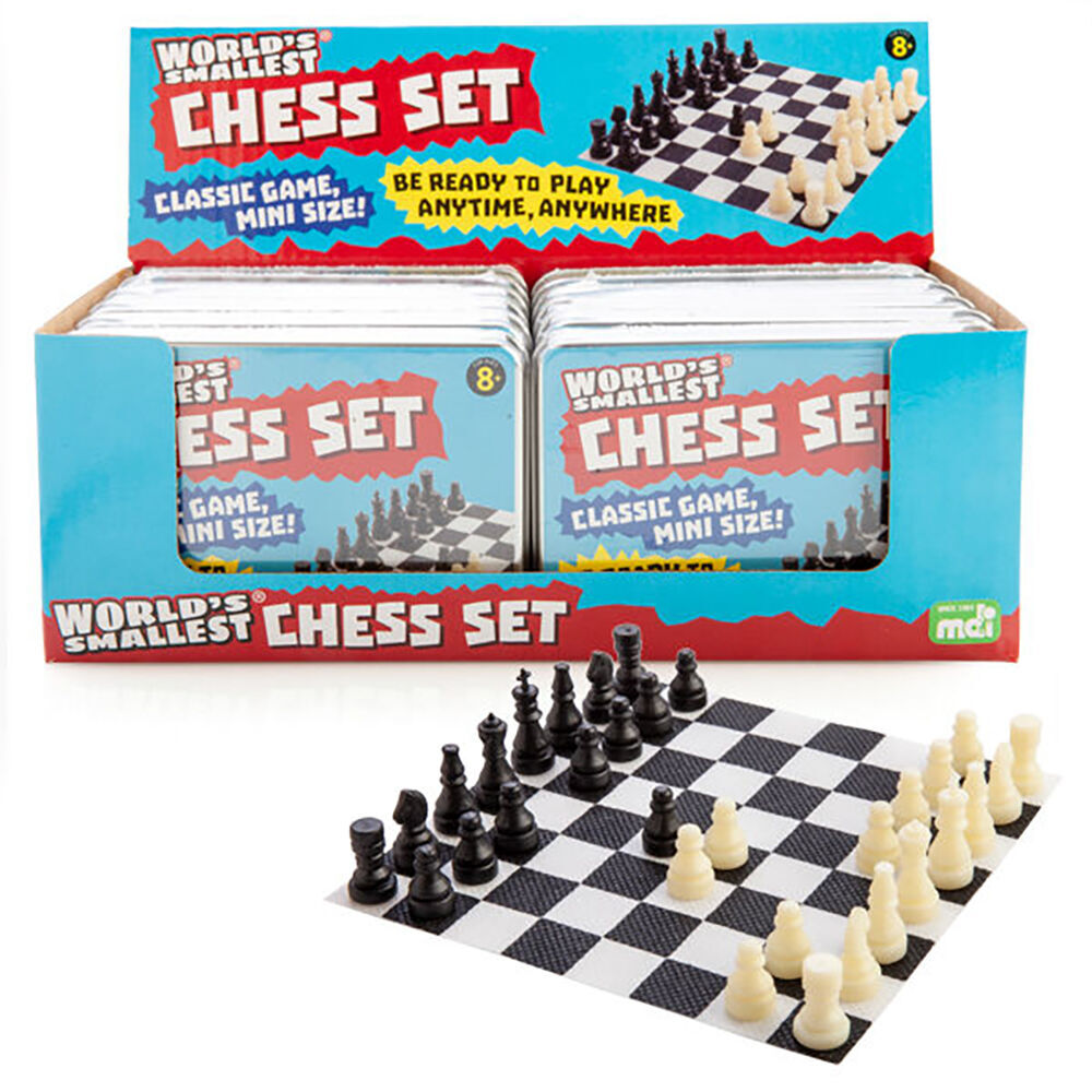 Worlds Smallest Chess Set Board Game Miniature Toy Kids/Children 8y+ (3 Pack) — image 7