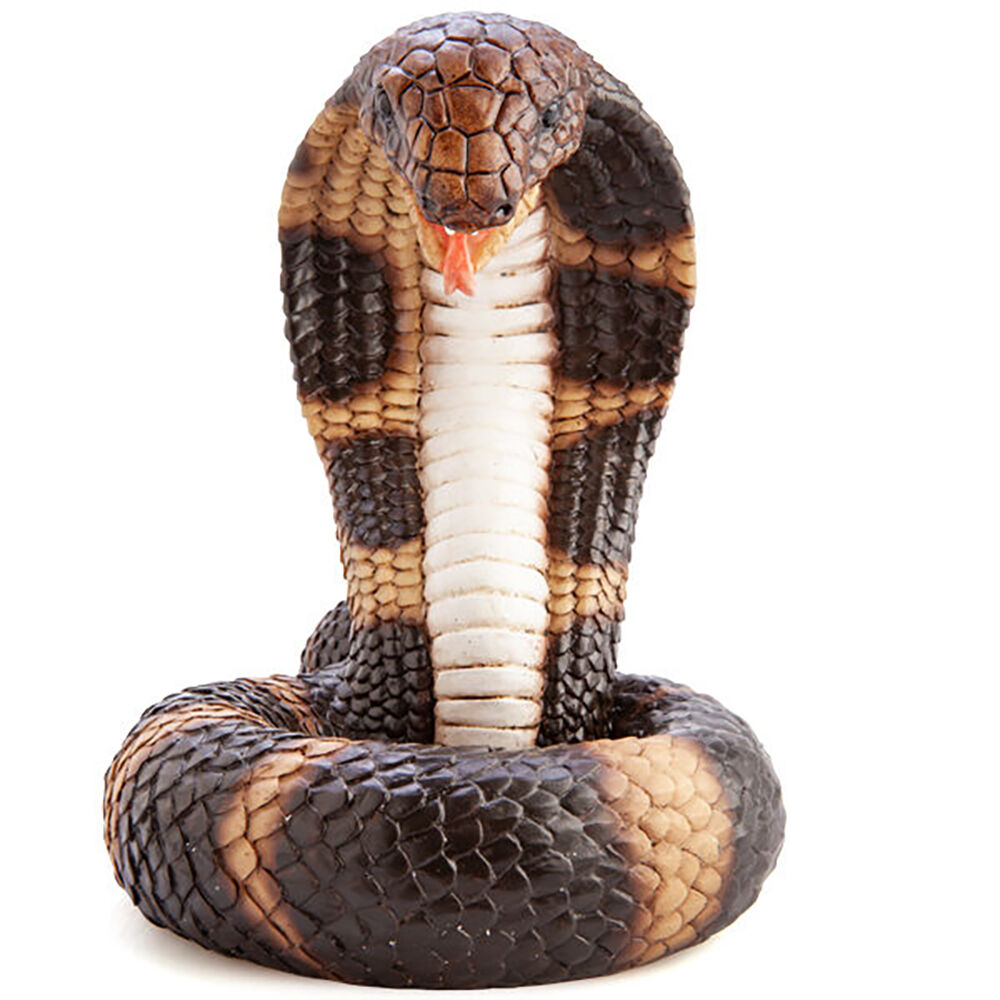 Mdi Backflow Burner Snake Cobra Incense Burner Home/Room Reptile Decor Brown — image 3