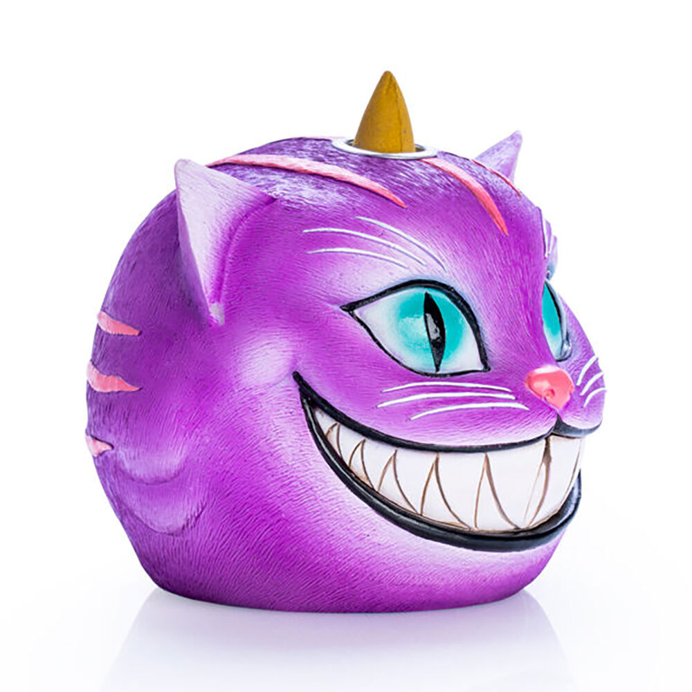 Mad Cat Backflow Incense Burner Ceramic Gothic Home Decoration 12.6x12cm — image 2