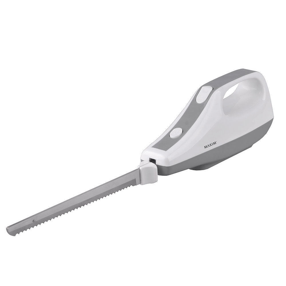 Maxim Electric Knife 120W Stainless Steel Blades/Cut Meat/Ham Roast/Food Slicer