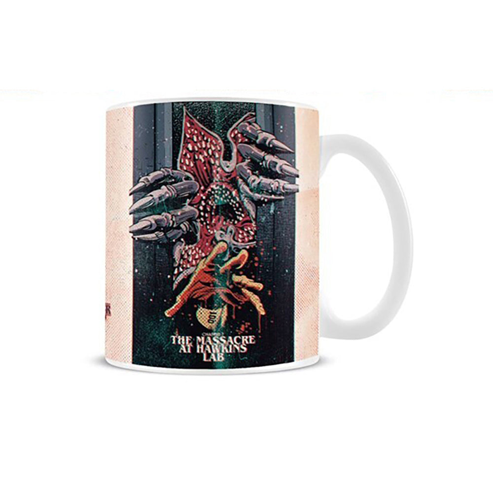 Stranger Things Demon Hands Hawkins Lab Themed Coffee Mug Drinking Cup 300ml