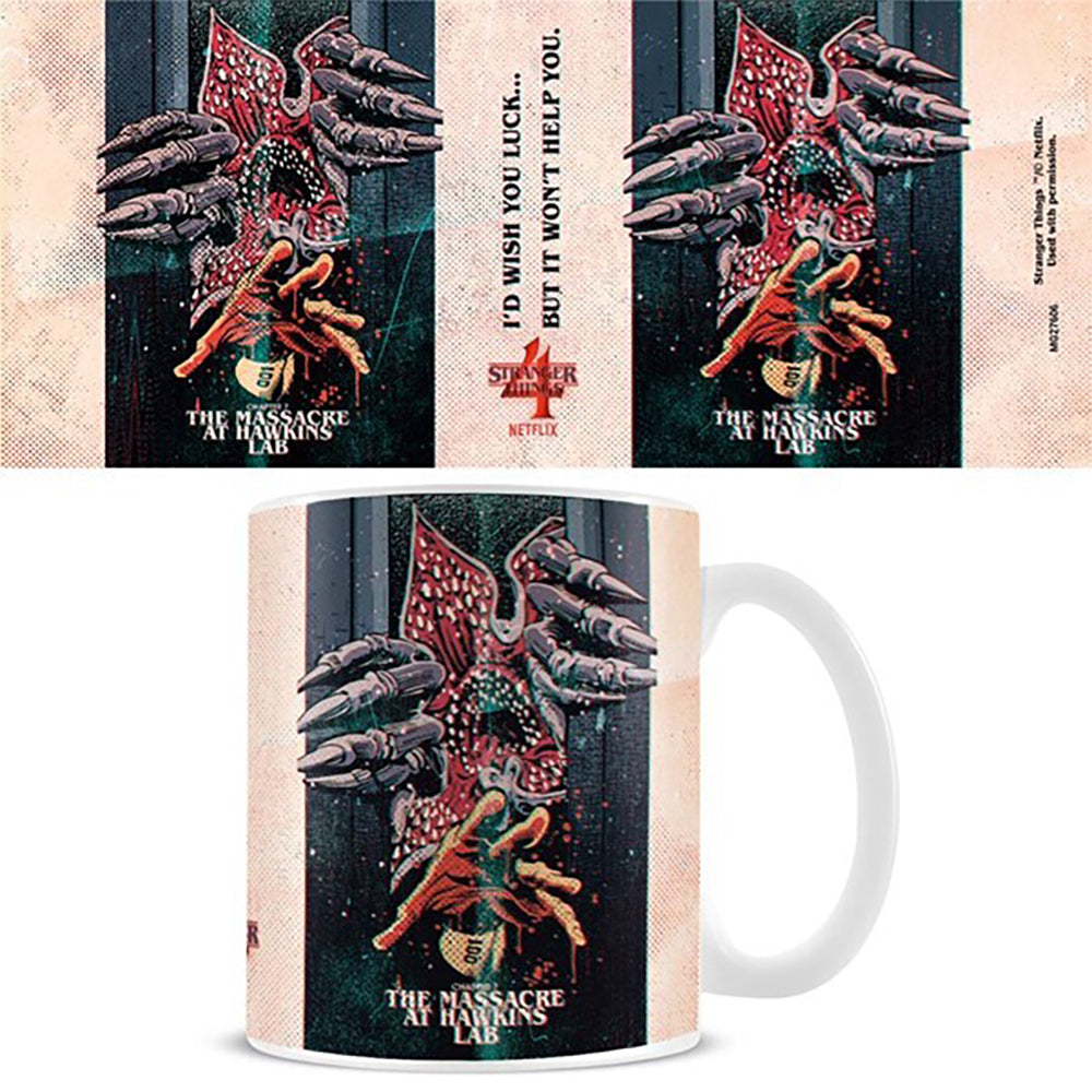 Stranger Things Demon Hands Hawkins Lab Themed Coffee Mug Drinking Cup 300ml (2 Pack) — image 2
