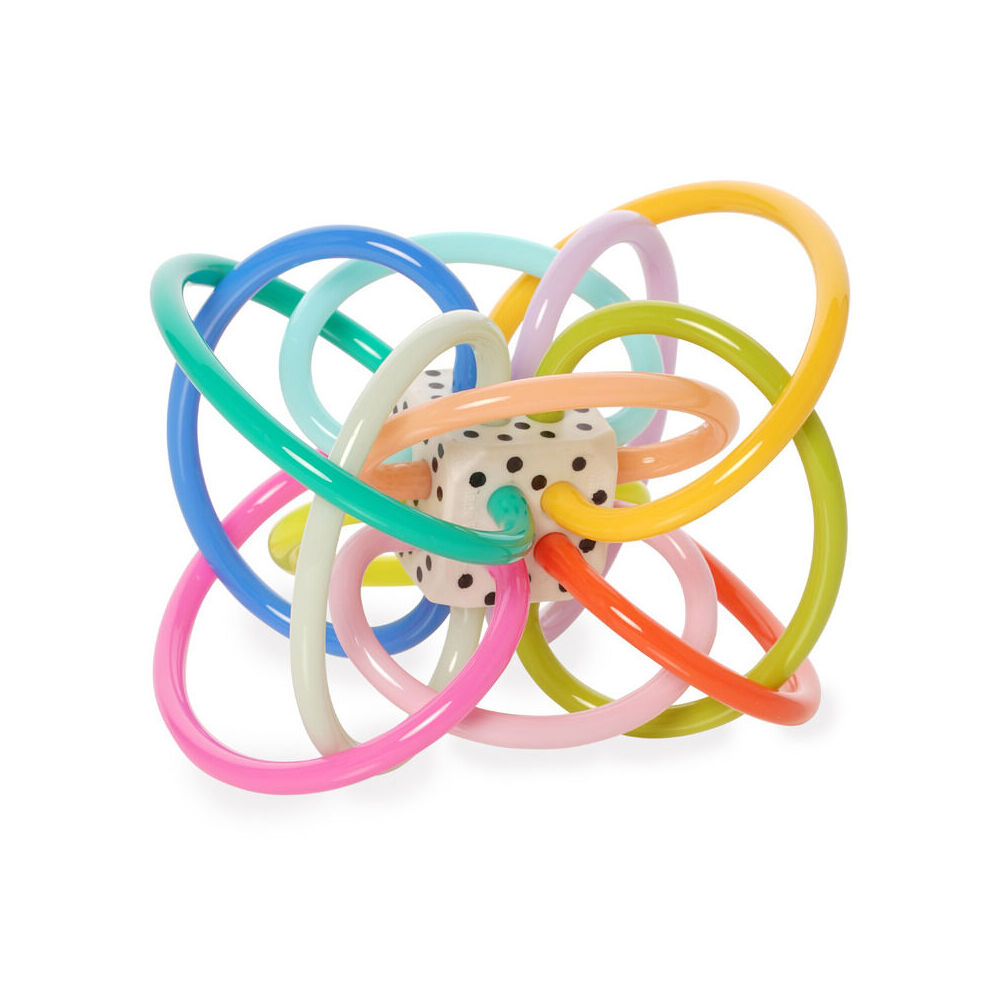Manhattan Winkel Colorpop Rattle Teether Baby/Infant Sensory Play Toy 0m+ — image 2