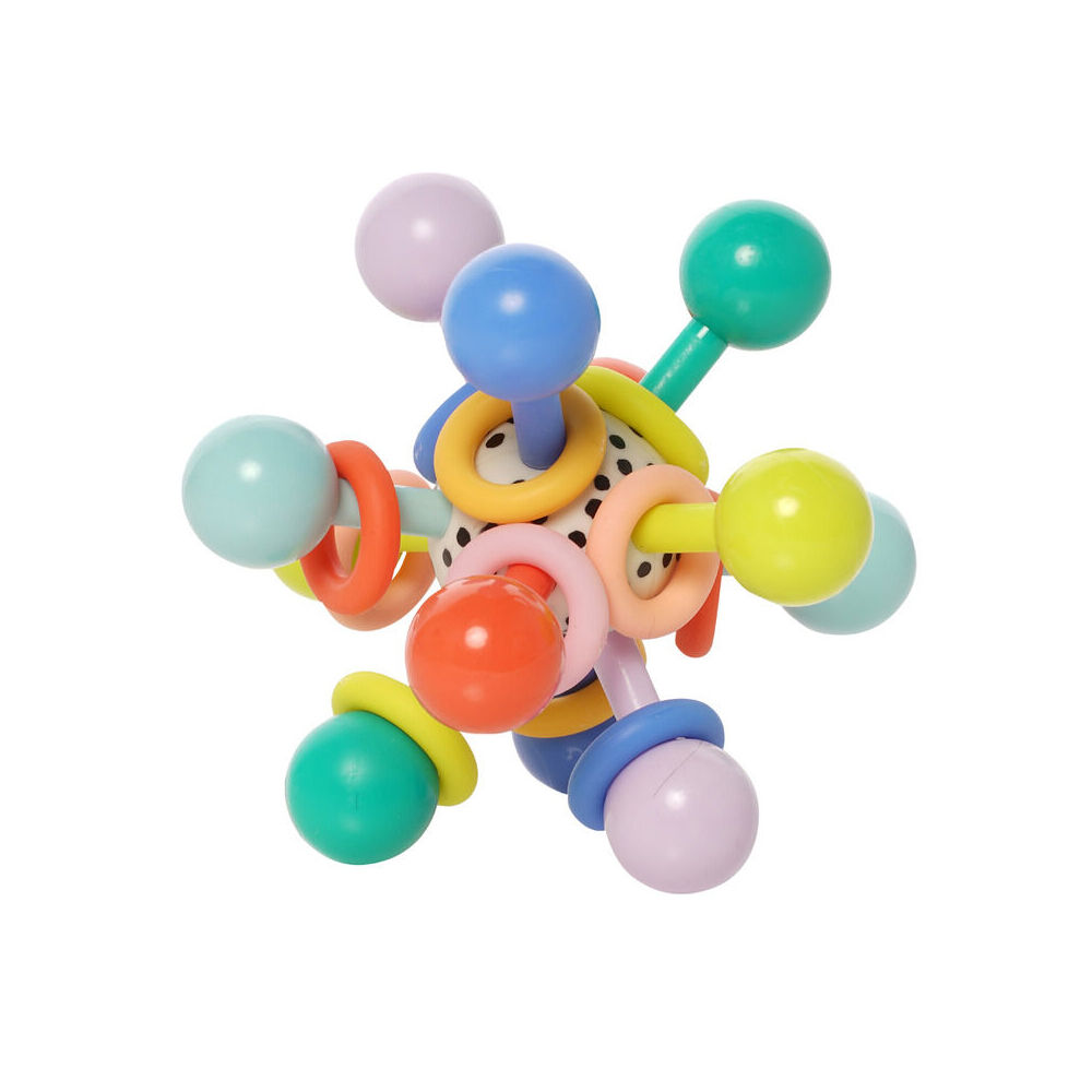 Manhattan Atom Colorpop Rattle Teether Baby/Infant Sensory Play Toy 0m+