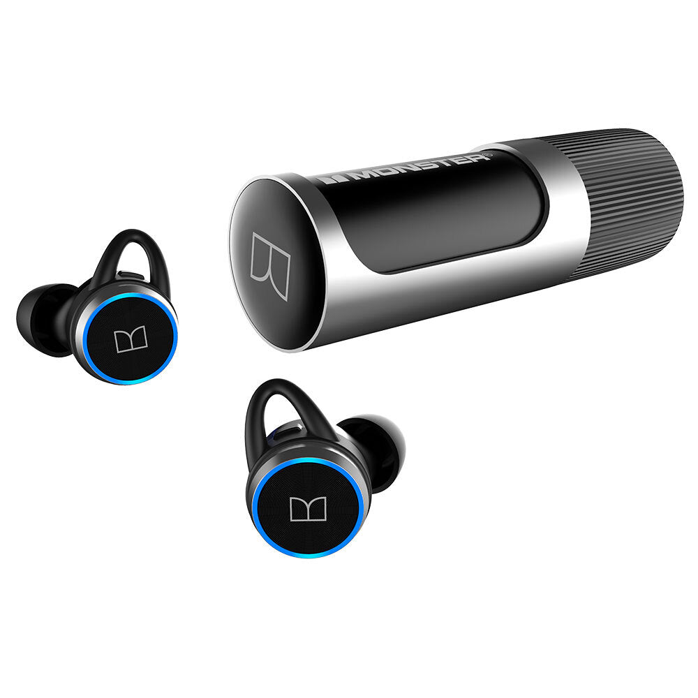 Monster Achieve 101 Airlinks Bluetooth/Wireless Earphones In-Ear/Mic/IPX5 Black