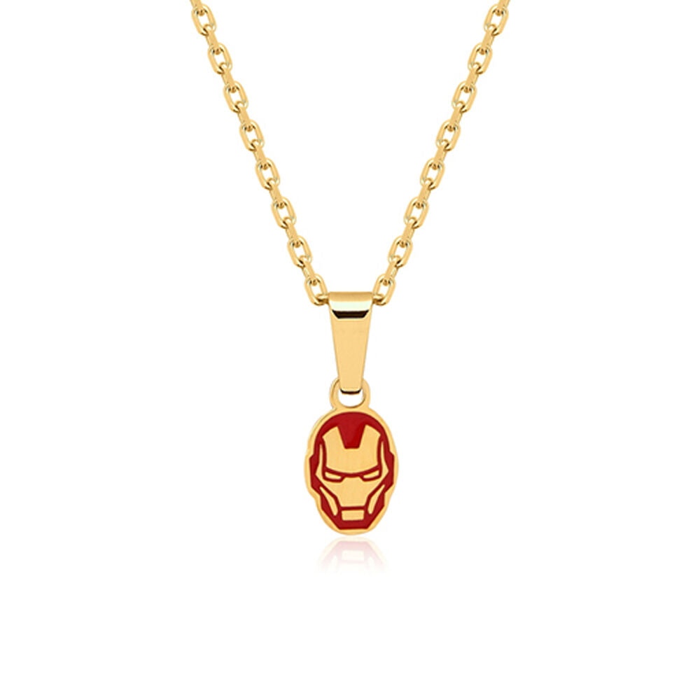 Couture Kingdom Ecc Marvel Iron Man Stainless Steel 12mm Stud Necklace — image 3