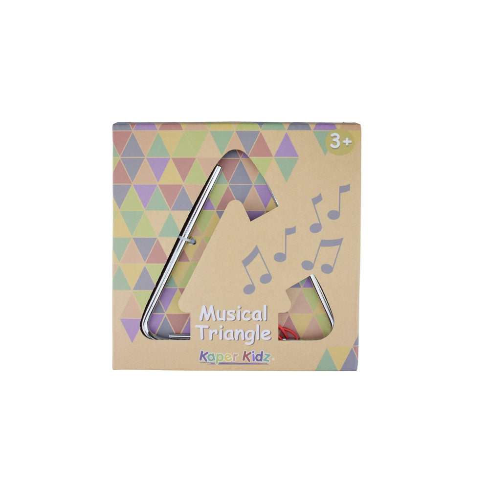 Kaper Kidz Metal Music Triangle 15cm Kids/Childrens Musical Play Toy 3y+ — image 2