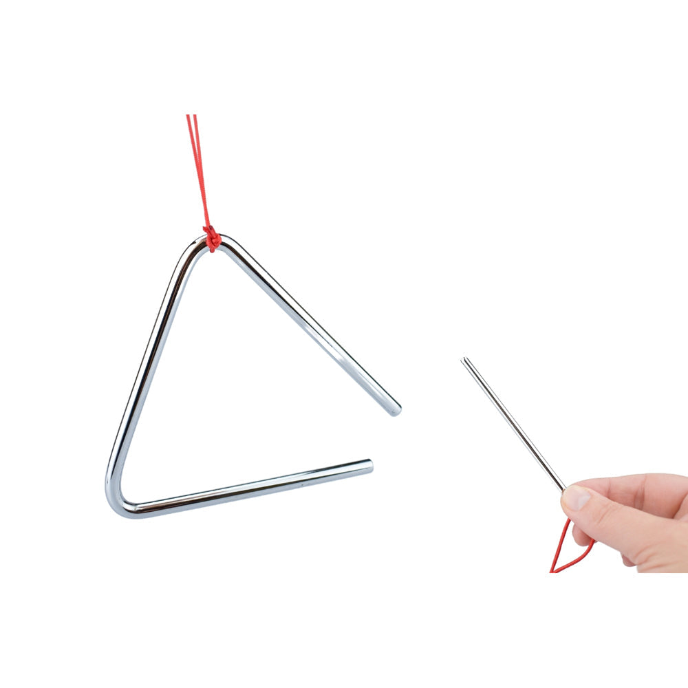 Kaper Kidz Metal Music Triangle 15cm Kids/Childrens Musical Play Toy 3y+ — image 4