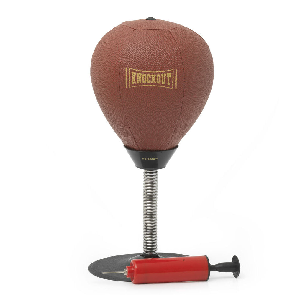 Legami Knockout Tabletop Punching Bag/Ball Stress Reliever Novelty Toy w/ Air Pump 18cm