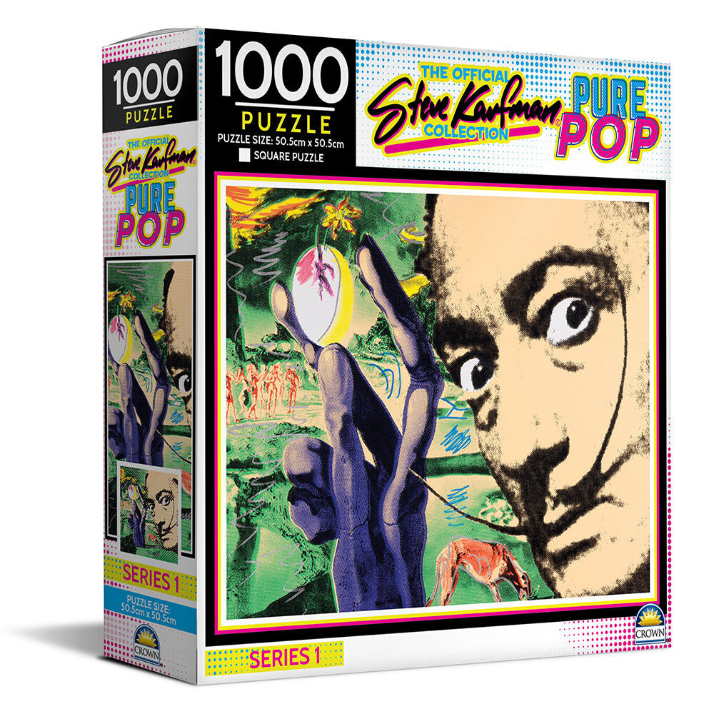 Steve Kaufman Pure Pop Retro Art 50.5cm Series 1 Jigsaw Puzzle Assorted (1000 Pieces)