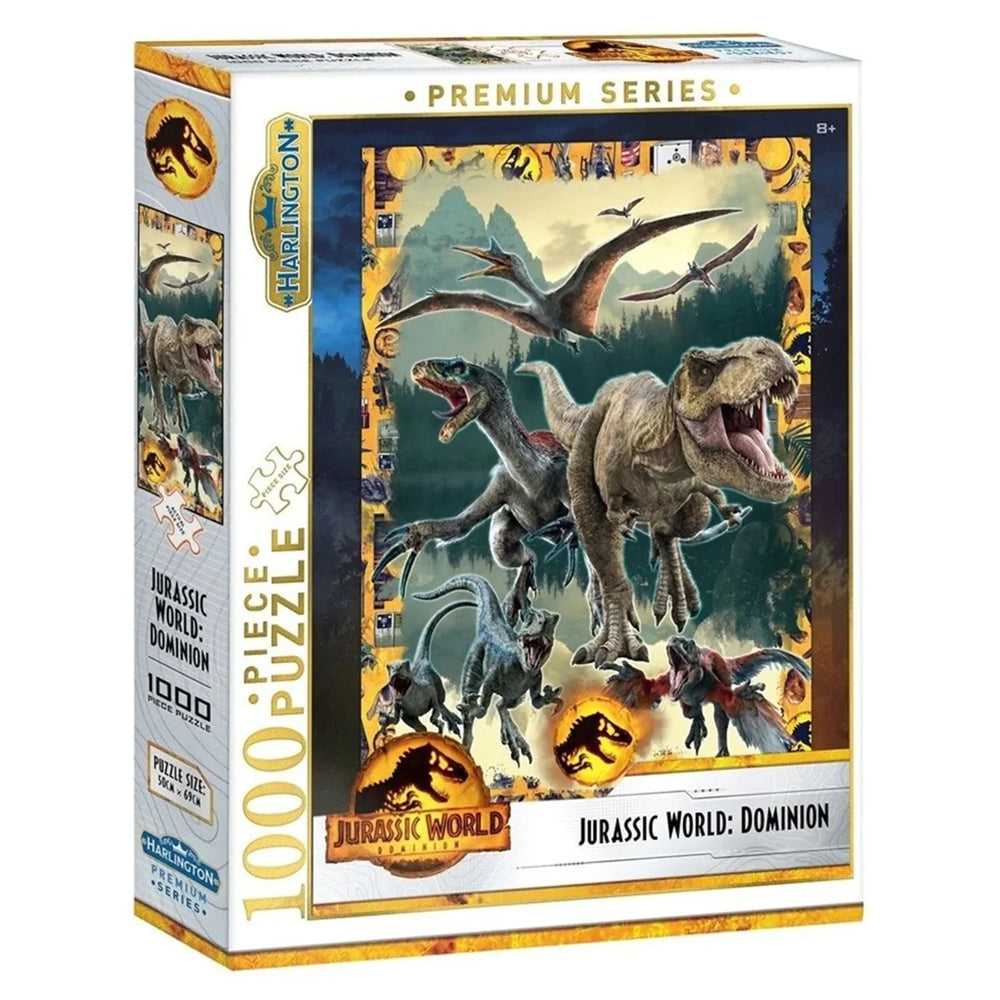 Harlington Jurassic World 50x69cm Jigsaw Puzzle (1000 Pieces)