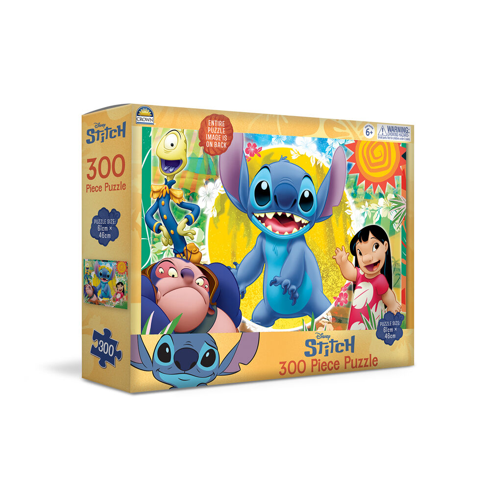 Stitch 300pc Stitch Jigsaw Puzzle Interactive Learning Educational Toy Kids 3y+ (3 Pack) — image 3