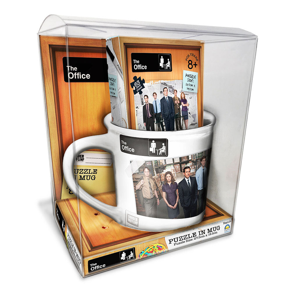 Office The Office 27.5cm x 19.5cm Jigsaw Puzzle/9cm Mug Kids/Family Game Toy 8y+ (63 Pieces)