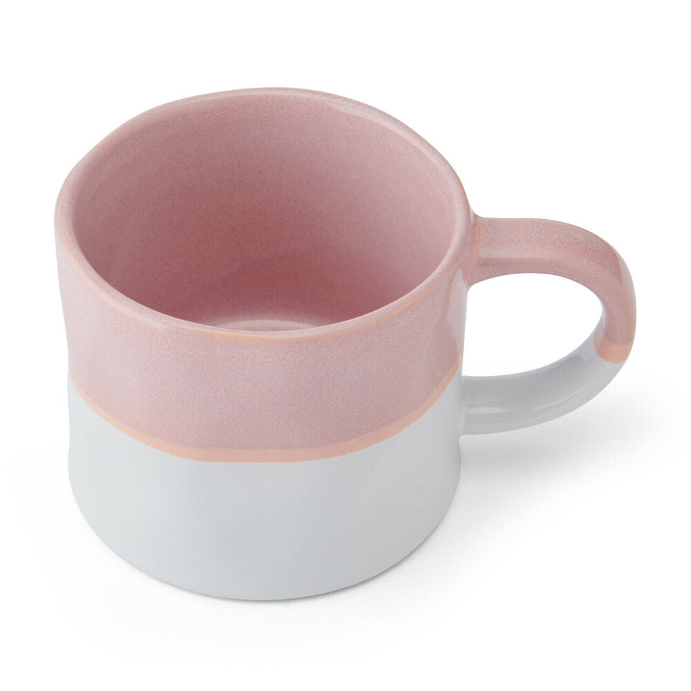 Mikasa 350ml Ombre Coffee Mug Tea Cup Clay Drinkware w/ Handle Pink/White — image 4