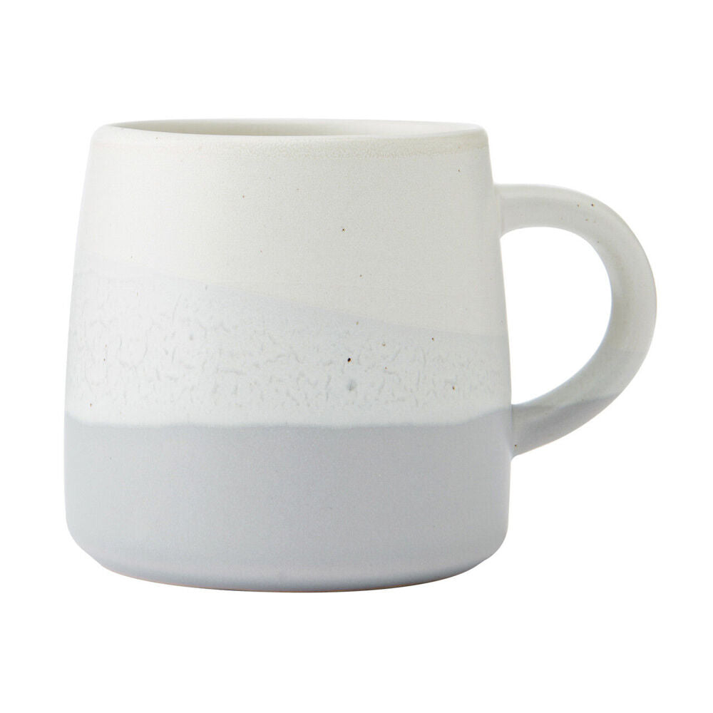 Mikasa 400ml Reactive Glaze Coffee Mug Cup Stoneware Drinkware w/ Handle Grey