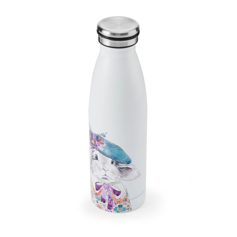 Mikasa x Tipperley Hill 500mL Rabbit Themed Sleeved Insulated Water Bottle — image 2