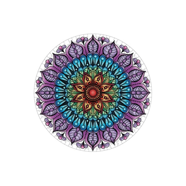 Mindful Living Mindfulness Balance Mandala Round Puzzle Game Kids 4y+ (500 Pieces) — image 2