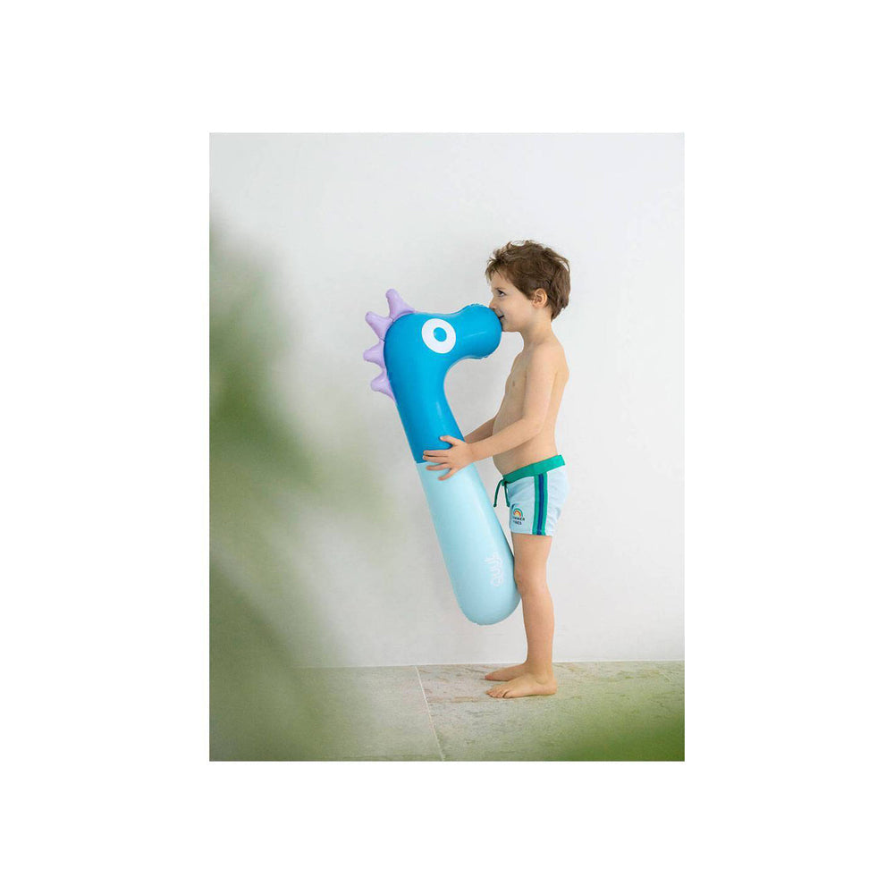 Quut Noodle Friends Seahorse Inflatable Outdoor Swimming Pool Toy Blue 3y+ — image 2
