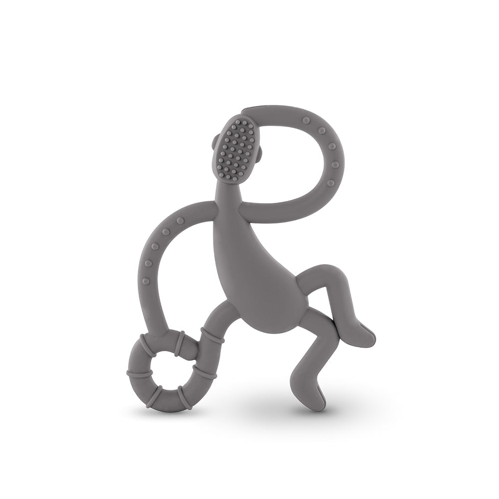 Matchstick Monkey Matchstick 14cm Monkey Dancing Teether/Chewable Toy for Baby/Infant 12-36m Grey — image 2