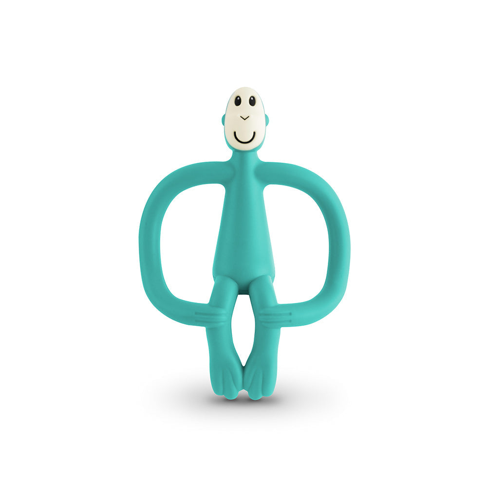 Matchstick Monkey Matchstick 11cm Monkey Teething Toy/Gel Applicator for Baby/Infant 6-18m — Emerald Green