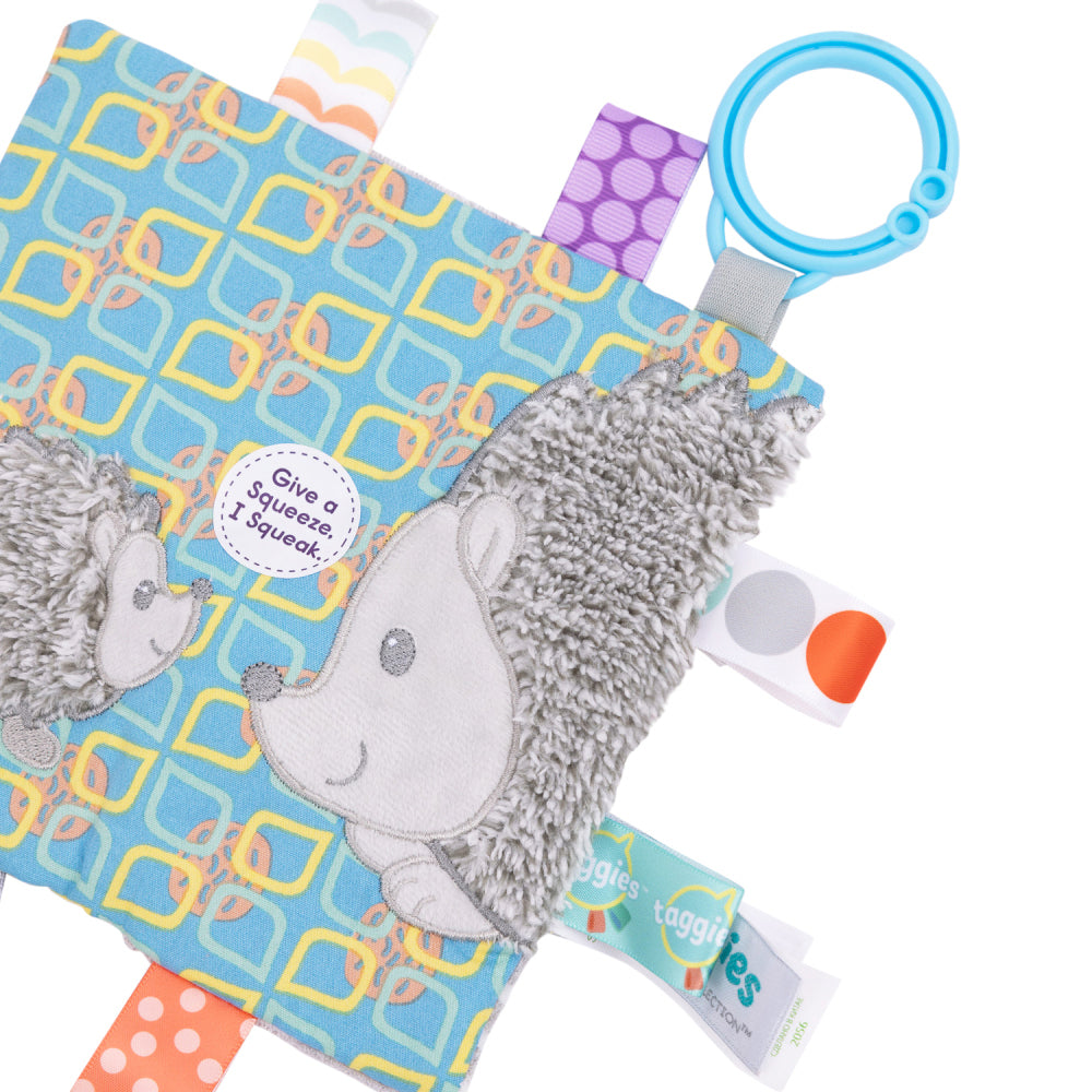 Mary Meyer Taggies Heather Hedgehog Crinkle Me Activity Toy 16.5cm Baby 0+ Aqua — image 4