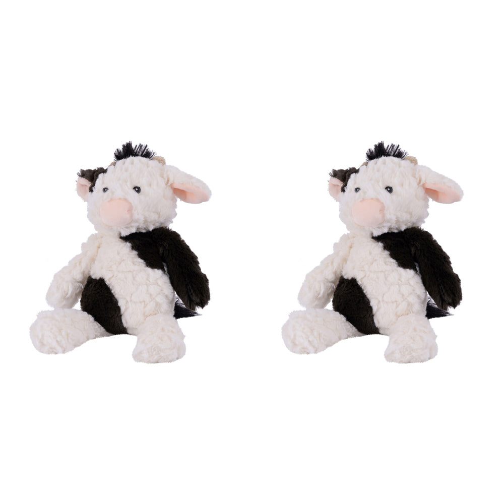 Mary Meyer Nursery Cow 28cm Soft Plush Stuffed Toy Kids/Children 0+ (2 Pack)