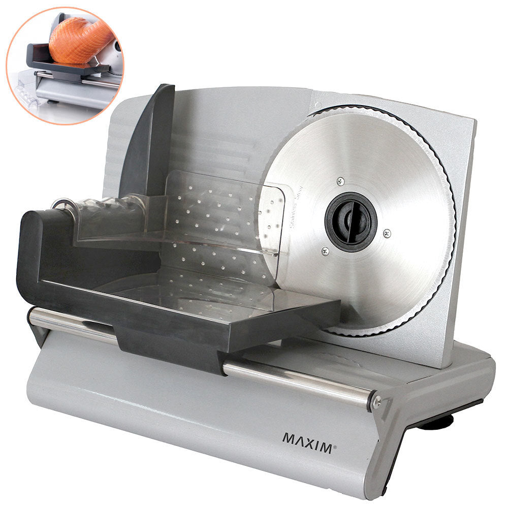 Maxim 200W Electric Food Slicer Meat Cheese Fruit Vegetables Bread/Processor — image 2