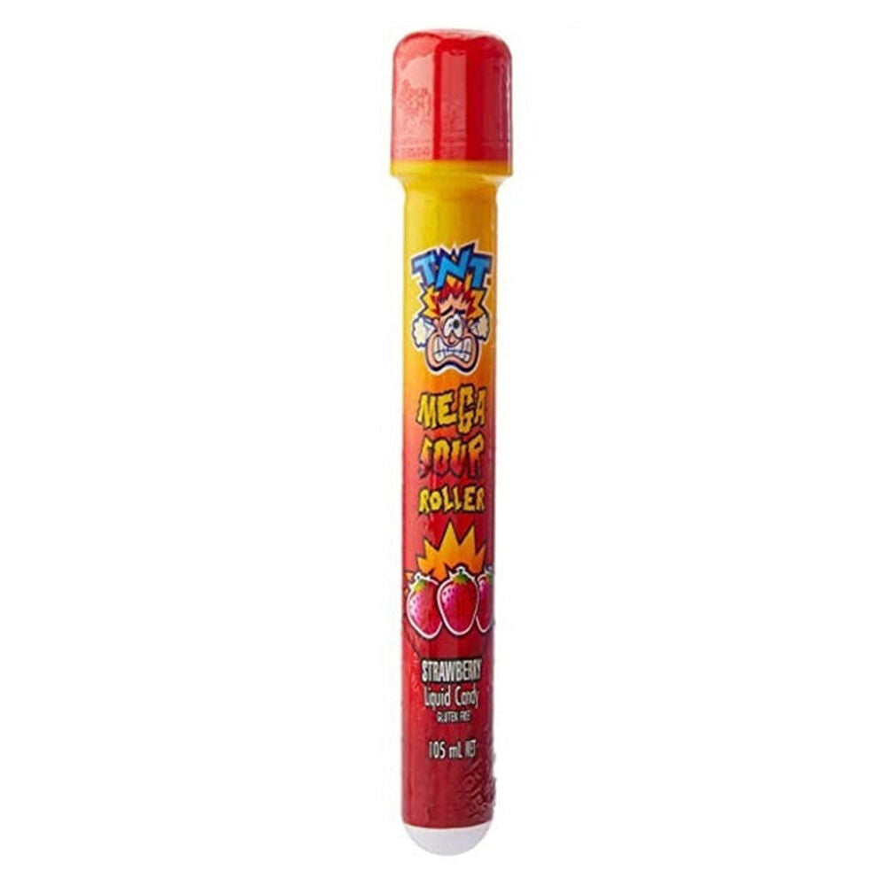 TNT Mega Sour Liquid Tongue Roller Candy Lollies 105ml Assorted (12 Pack) — image 2