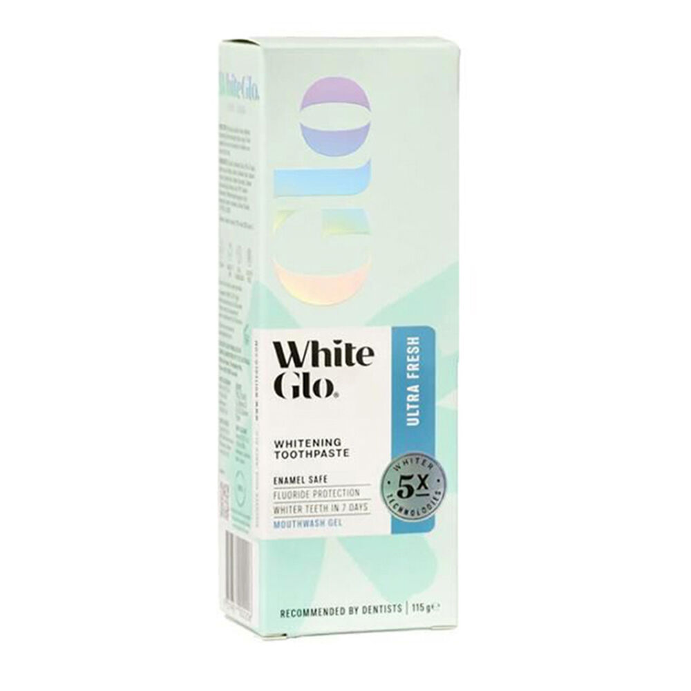 White Glo Enamel-Safe Ultra Fresh Dental Care Toothpaste 5x Whiter (5 Pack) — image 2